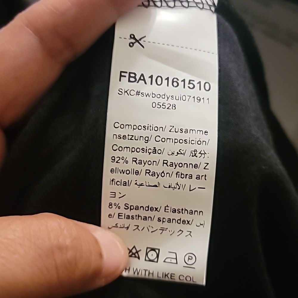 WDIRARA Women's Polka Dots Sheer Bodysuit - Picture 8 of 9